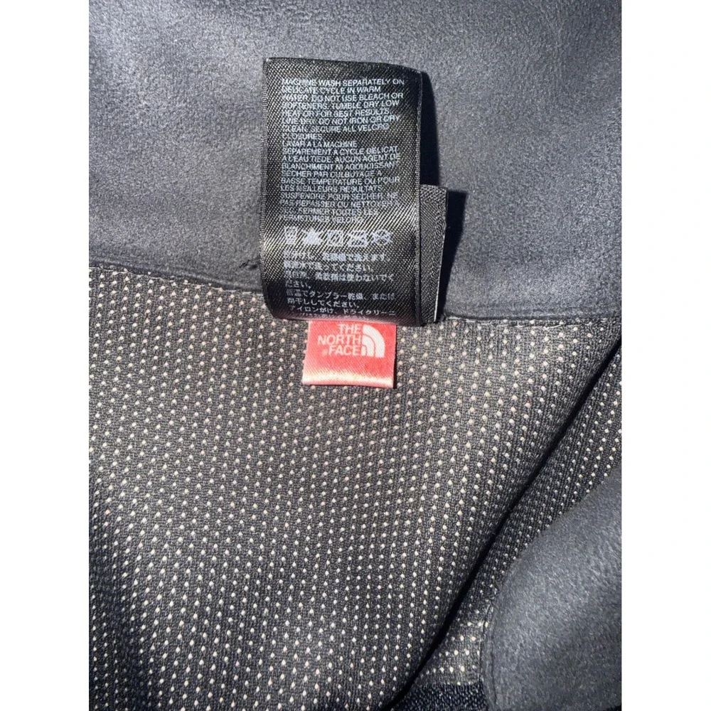 North Face Mens Black Full Zip Fleece Jacket Size Large Everyday Outdoor Style